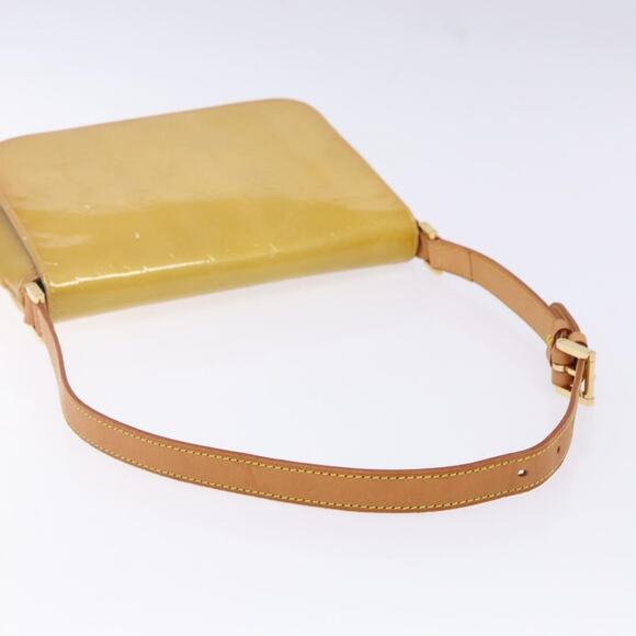 LOUIS VUITTON Monogram Vernis Thompson Street Bag Beige M91301 - Picture 7 of 13